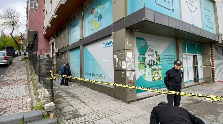 TÜGVA binası önüne bomba bırakan şüpheli yakalandı