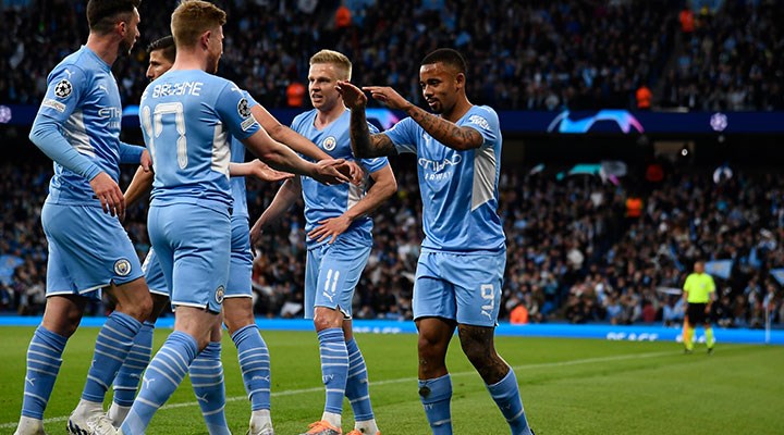 Gol düellolu karşılaşmada avantajı Manchester City kaptı