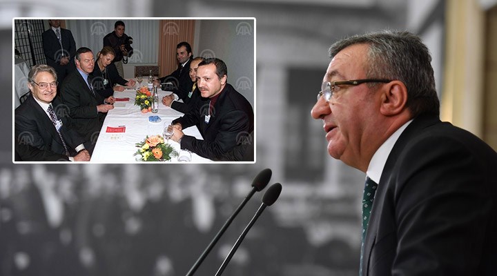 CHP'li Altay fotoğrafları gösterdi: Türkiye'de Soros ile en çok görüşen Erdoğan'dır
