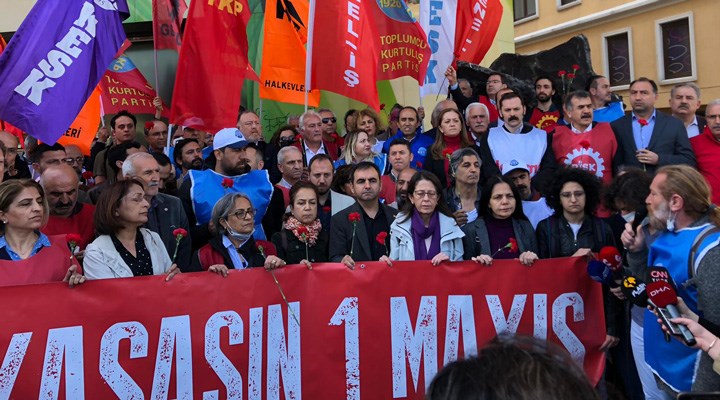 Taksim, Şişhane ve Kadıköy’de anma: Yaşasın 1 Mayıs!