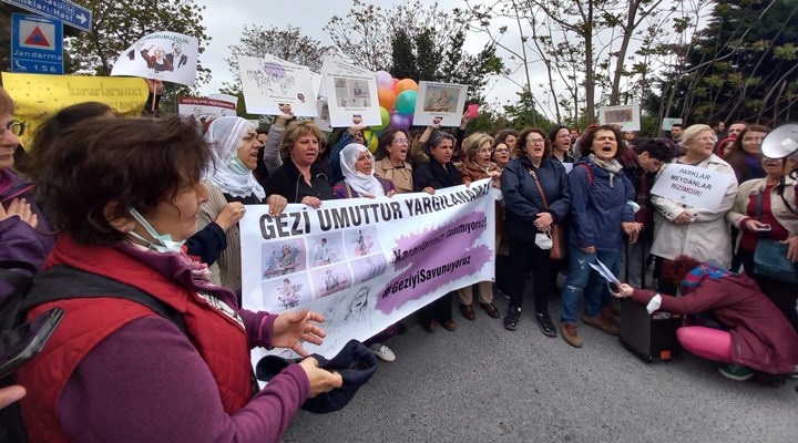 Gezi Davası tutukluları için Bakırköy Cezaevi önünde eylem: ‘Onur duyuyoruz’ dediler