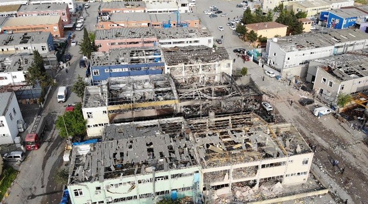 Tuzla’daki fabrika yangınıyla ilgili 2 kişi tutuklandı