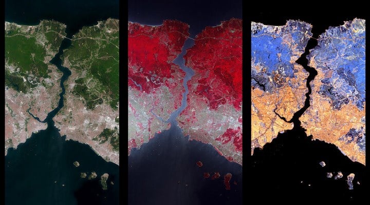 Uzaydan görüntülendi: İstanbul Boğazı'nda ‘klorofil yoğunluğu’