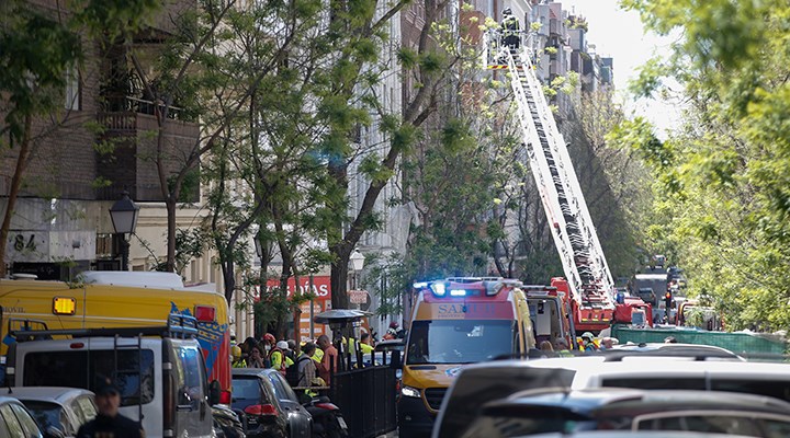 İspanya'nın başkenti Madrid'de patlama: 1'i ağır 18 yaralı
