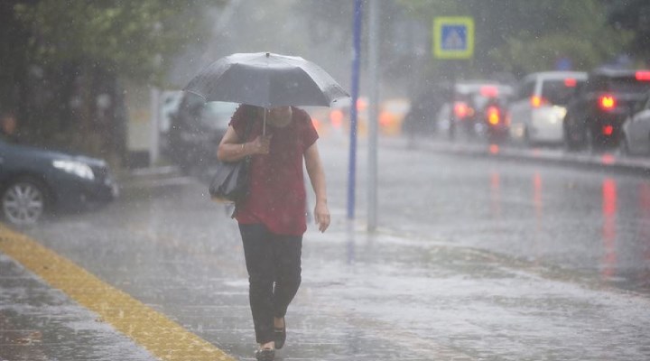 Meteoroloji'den 4 bölge için sağanak yağış uyarısı