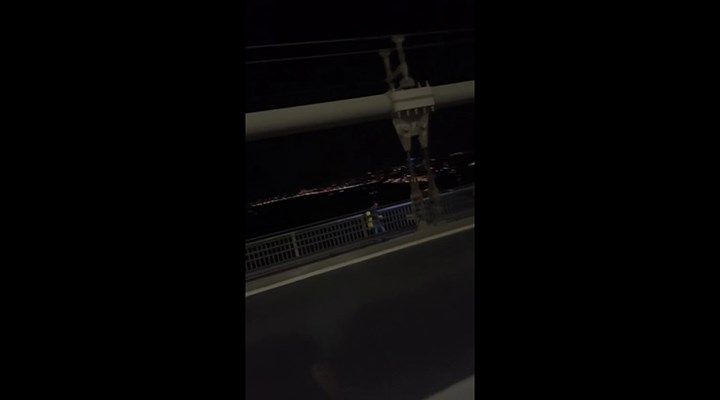 Köprüden Trabzonspor bayrağını indirmeye çalışan "Rambo Okan" ikinci kez gözaltına alındı