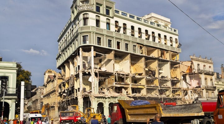 Küba'daki otelde meydana gelen patlamada ölü sayısı 43'e yükseldi