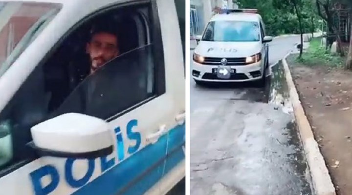 Polis otosuyla video çeken kişi, sınır dışı ediliyor