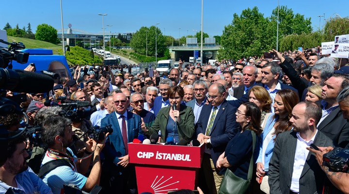CHP'den Atatürk Havalimanı'nda eylem: "Hesap soracağız"
