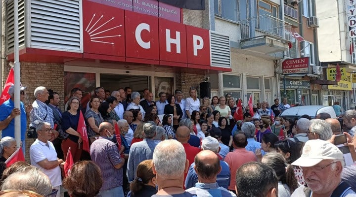 CHP Antalya İl Örgütü'nden Canan Kaftancıoğlu'na destek