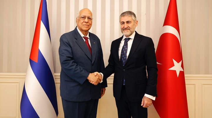Bakanı Nebati, Küba Başbakan Yardımcısı Ruiz ile görüştü