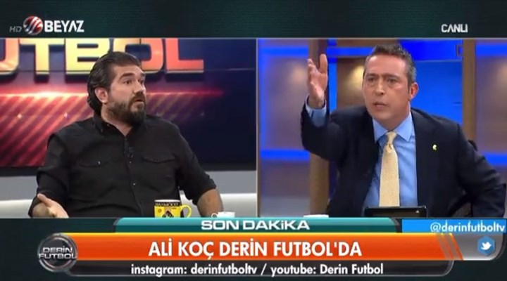 Ali Koç'tan ROK'a: Sen Zekeriya Öz'ün heykelini dikmeye çalışan adamsın