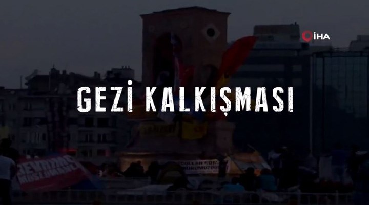 İHA’nın Gezi videosuna tepki yağdı