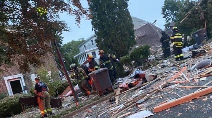 ABD'de bir evde patlama: 4 ölü, 2 yaralı