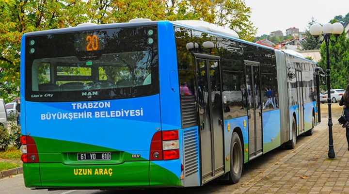 Trabzon’da toplu ulaşıma zam