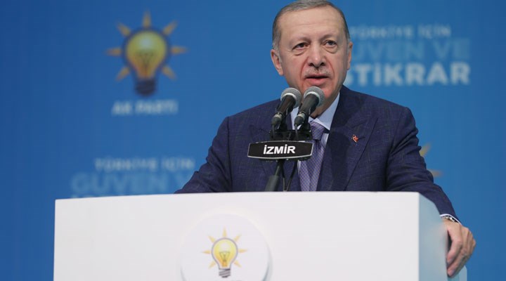 Erdoğan: İşte söylüyorum, Cumhur İttifakı'nın adayı Tayyip Erdoğan