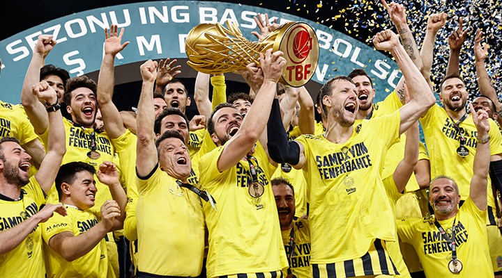 Basketbolda şampiyon Fenerbahçe oldu