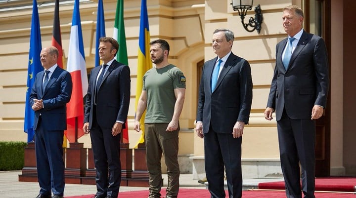 Almanya, Fransa ve İtalya liderlerinden Ukrayna’ya ziyaret