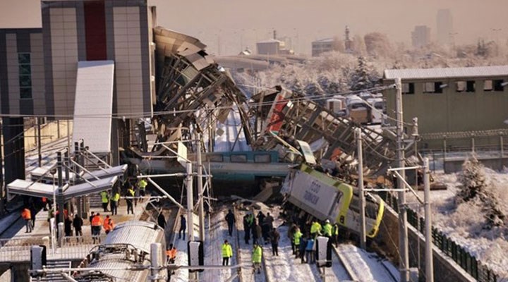 Ankara Yüksek Hızlı Tren kazası dosyası düşürüldü