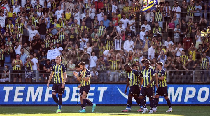 Fenerbahçe hazırlık maçında Partizan'ı tek golle yendi