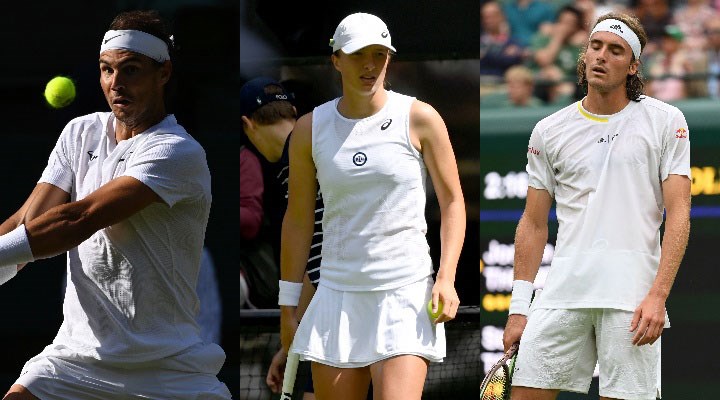 Wimbledon'da 6. gün: Nadal üst tura çıktı, Tsitsipas ve Swiatek elendi