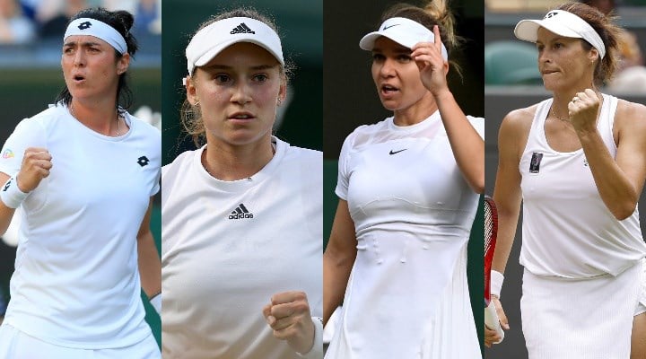 Wimbledon'da tek kadınlar yarı final eşleşmeleri belli oldu