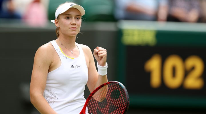 Wimbledon'da tek kadınlar şampiyonu Elena Rybakina oldu