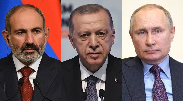 Erdoğan'dan diplomatik temaslar: Putin ve Paşinyan ile görüştü