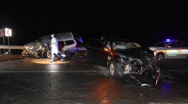 Sinop’ta trafik kazası: 4 kişi öldü, 1 kişi yaralandı