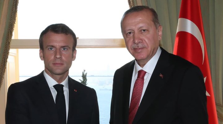 Erdoğan, Fransa Cumhurbaşkanı Macron ile telefonda görüştü