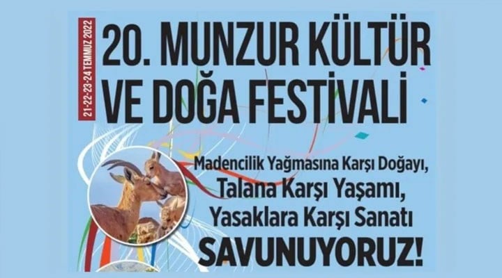 20'nci Munzur Kültür ve Doğa Festivali, Tunceli Valiliği tarafından yasaklandı