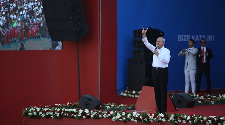 Kılıçdaroğlu, 'Milletin Sesi' mitinginde konuştu: Zengin bir ülkeyiz ama soyuluyoruz