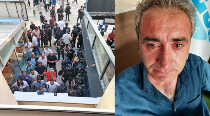 KESK’in Ankara'daki 'Adalet Nöbeti' açıklamasına polis müdahalesi