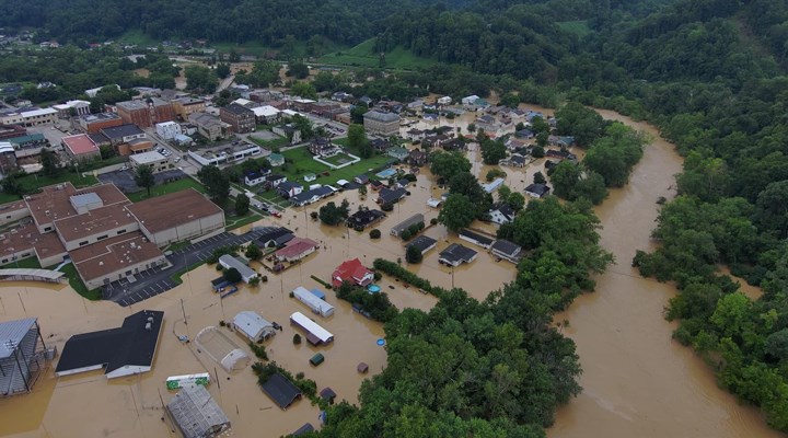 ABD'nin Kentucky eyaletindeki sel felaketinde can kaybı 25'e yükseldi