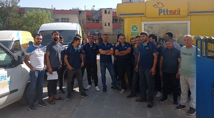 PTT işçileri Türkiye genelinde iş bıraktı