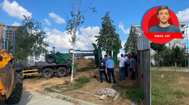 Çekmeköy'deki park nöbetine polisten sert müdahale: Ağaçlar sökülüyor, gözaltılar var!