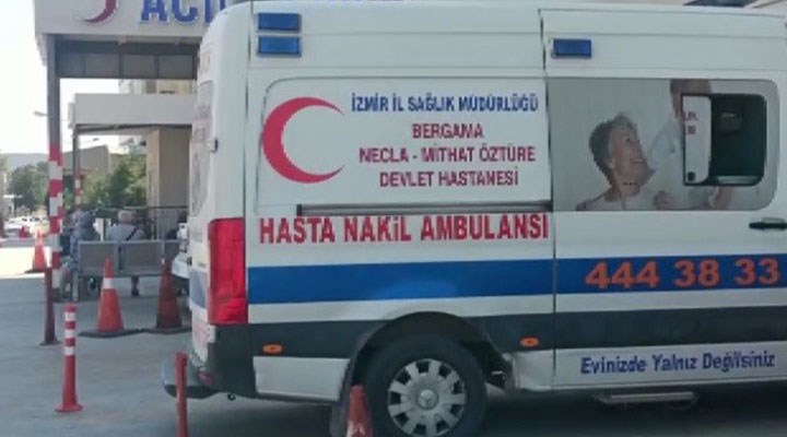 İzmir'de hastane önünden ambulans çalındı