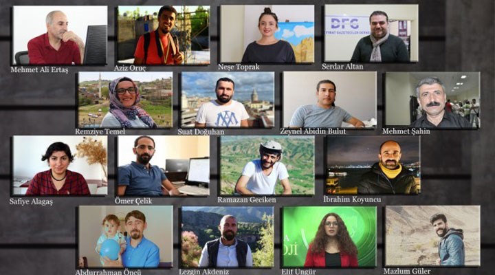 Diyarbakır'da tutuklanan 16 gazetecinin tutukluluğuna devam kararı verildi