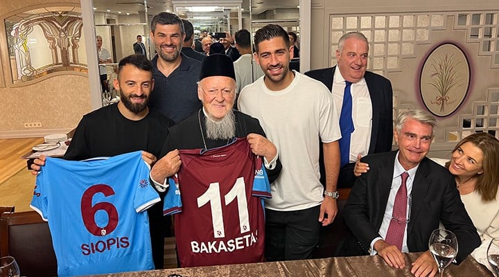 Patrik Bartholomeos'tan Trabzonspor'a ziyaret