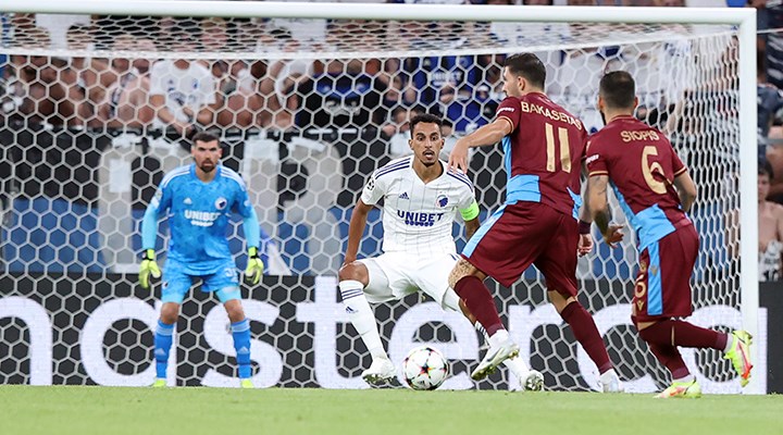 Trabzonspor, Kopenhag deplasmanından 2-1 mağlup ayrıldı