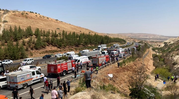 Antep'te feci kaza: 15 ölü, 21 yaralı
