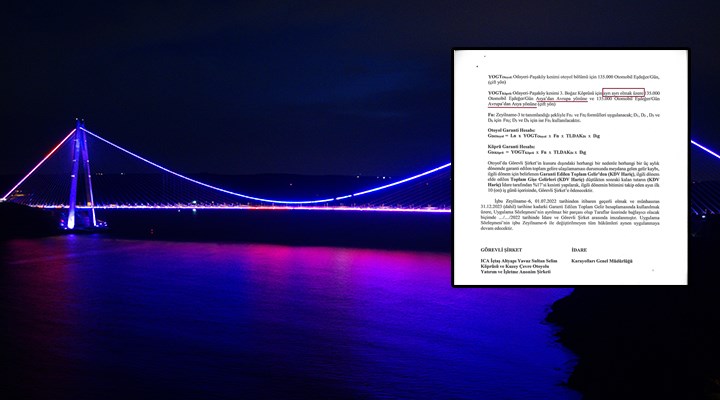 CHP'li Başarır: Yavuz Sultan Selim Köprüsü’nde geçiş garantisi 135 bin değil, 270 bin