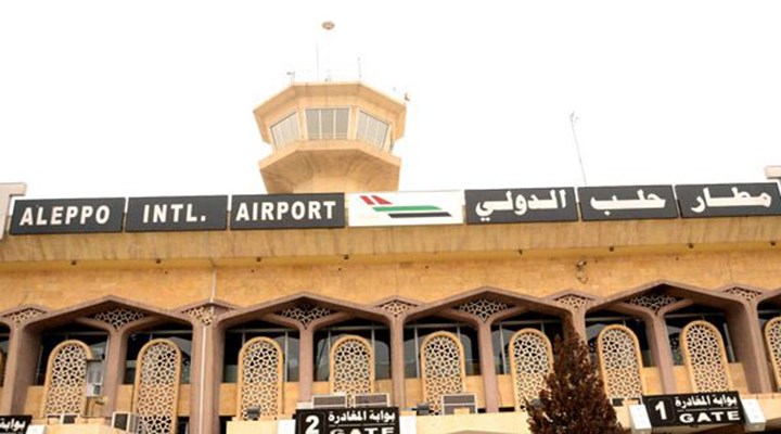 Suriye: İsrail'in hava saldırısı düzenlediği Halep Havalimanı hizmet dışı kaldı