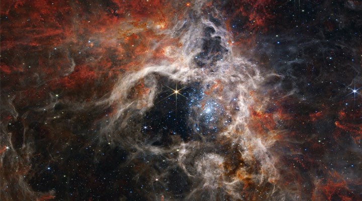 James Webb, Tarantula Bulutsusu’nu görüntüledi: Daha önce görülmemiş binlerce genç yıldız keşfedildi