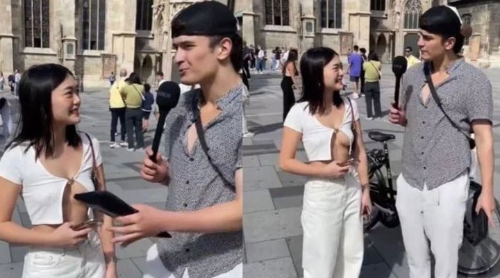 Viyana polisi, giyiminden dolayı bir kadını aşağılayan Mesut Can Eray için harekete geçti