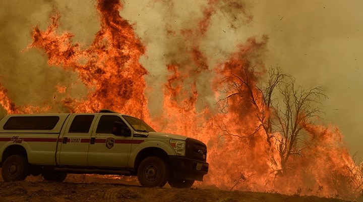 ABD'de orman yangını: 11 bini aşkın kişi tahliye edildi