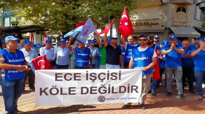 Çaycuma Ece Seramik işçileri: Alınterimizin karşılığını almak hakkımız