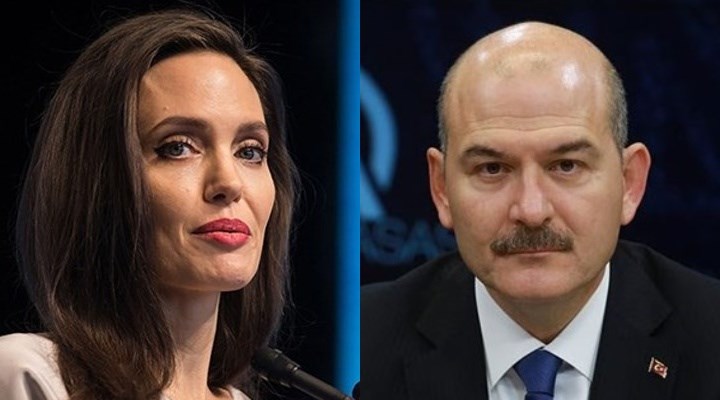 Süleyman Soylu, Batı’ya Angelina Jolie üzerinden yüklendi