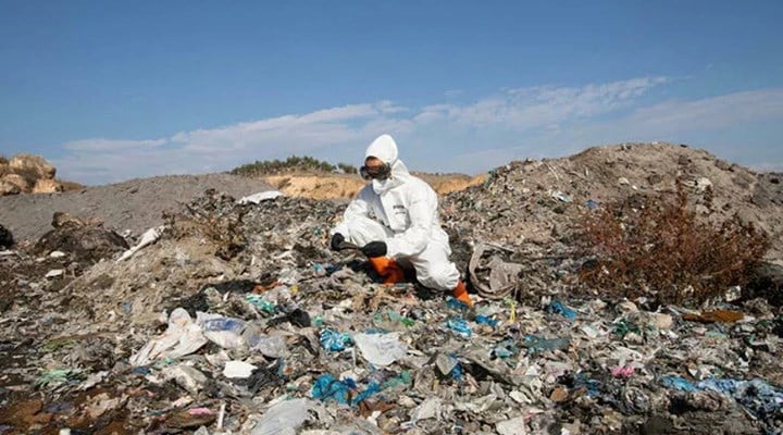 Plastik atık tesislerinde çalışan çocuklar tehlikede