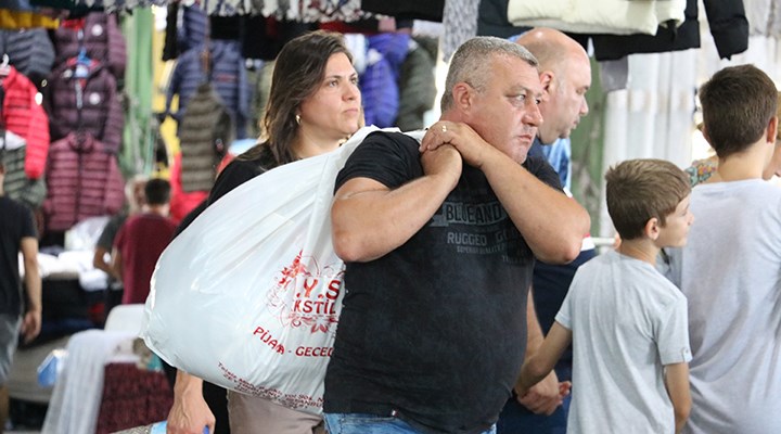 Edirne'ye alışverişe gelen Bulgarlar: 500 euroya bagajı doldurabiliyoruz